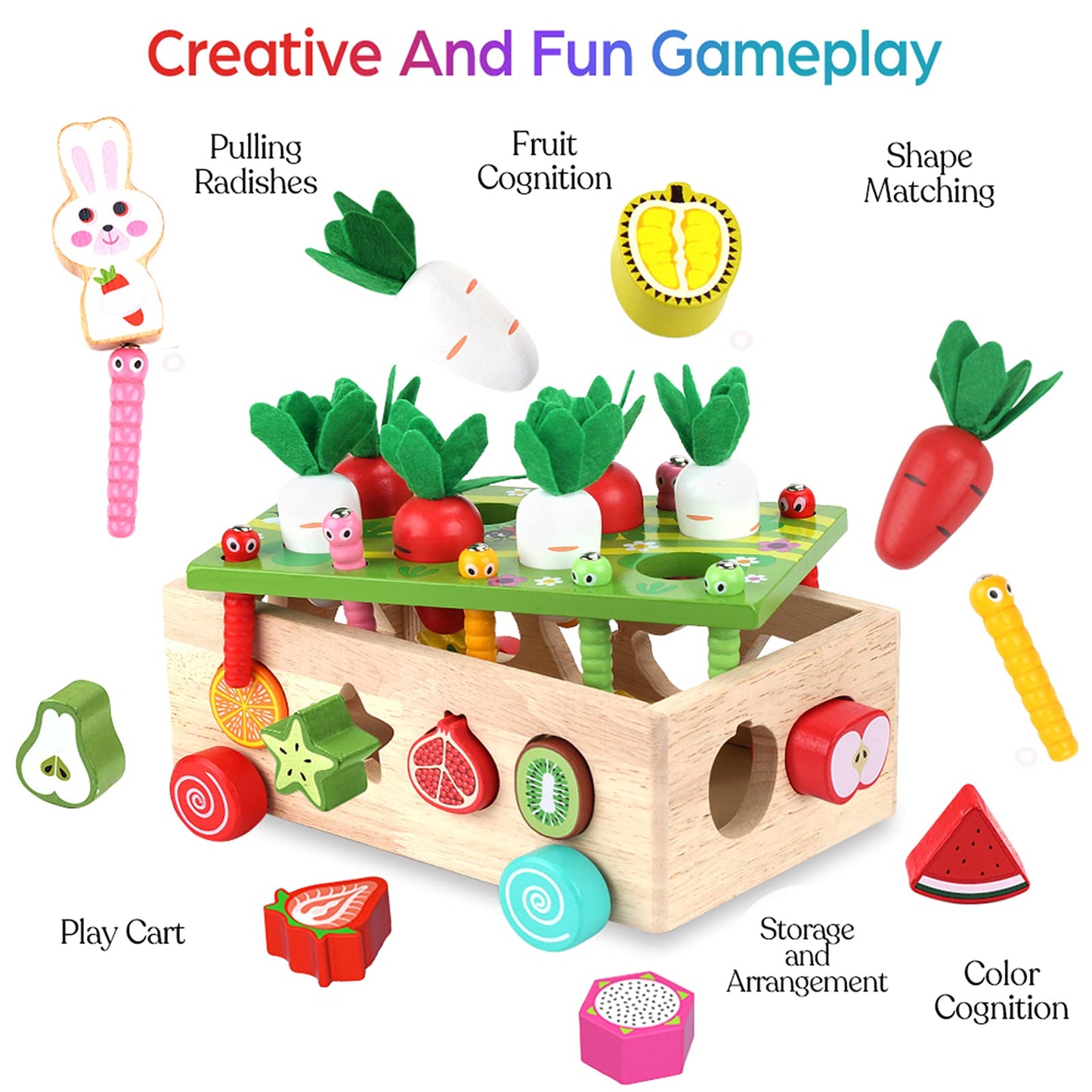 Toddlers Montessori Wooden Educational Toys