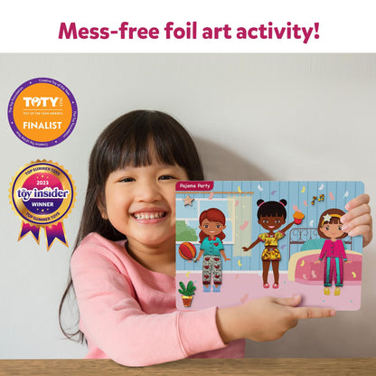 Skillmatics Foil Fun - Unicorns & Princesses, No Mess Art for Kids, Craft Kits & Supplies, DIY Creative Activity, Travel Toys, Gifts for Ages 4, 5, 6, 7, 8, 9