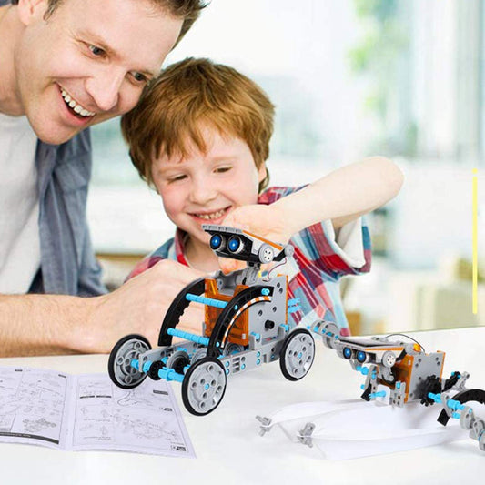 STEM Solar Robot Kit Toys Gifts f