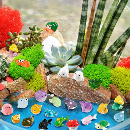 40pcs Mini Resin Animal 40 Styles