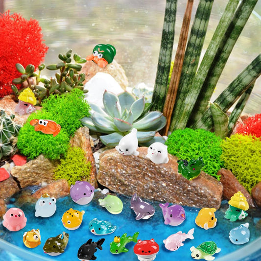 40pcs Mini Resin Animal 40 Styles