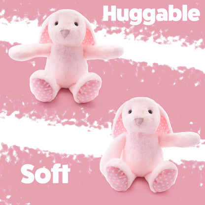 Beige Cream Bunny Rabbit Stuffed Animals Plush Toys for Kids Girls Boys Baby Birthday Bedtime Gift,17.7 inches