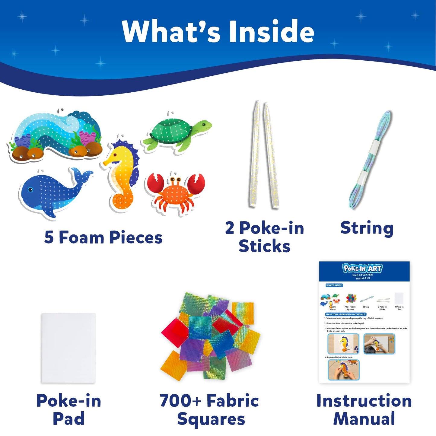 Skillmatics Poke-in Art - Magical Princesses, Mess-Free Fun for Kids, DIY Wood Craft Kits, Creative Activity, Gifts for Girls & Boys Ages 4, 5, 6, 7, 8, 9
