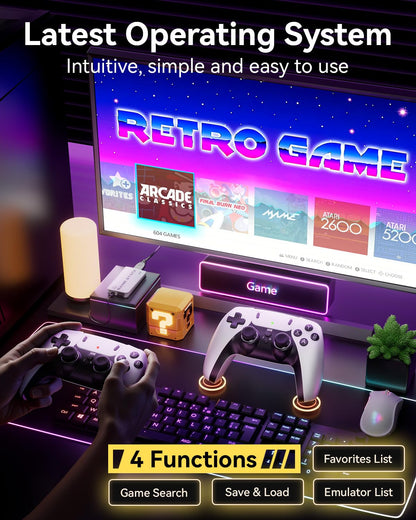 2025 Upgraded Retro Gaming Console Stick