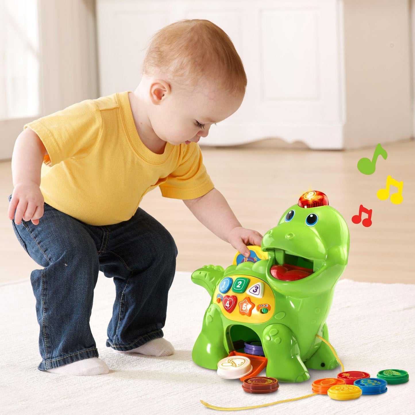 VTech Chomp &Count Dino, Green