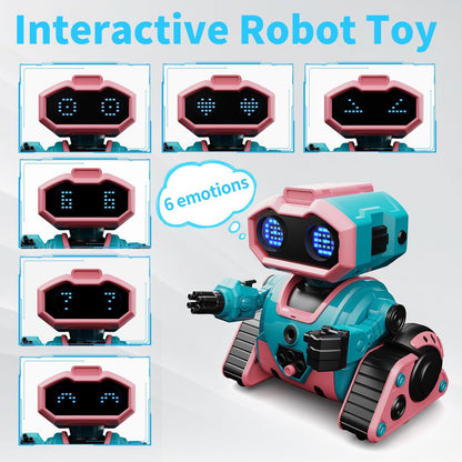 Robot Toys for Boys Girls,Rechargeable RC Robot