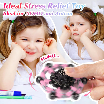 Transformable Fidget Spinners Set