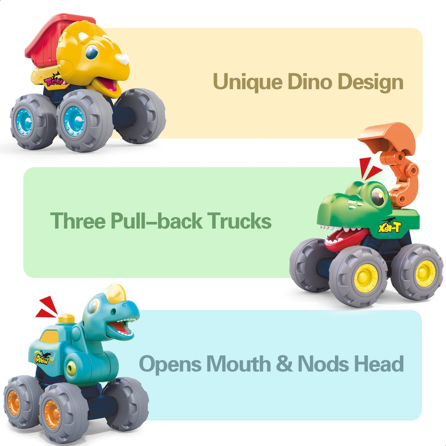 Toddler Dinosaur Truck Toy