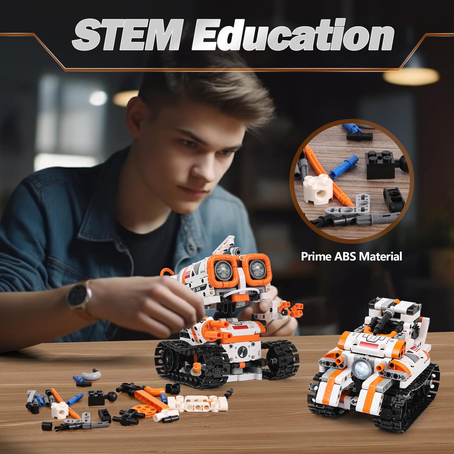 STEM Circuits Robot Building Toys for Kids