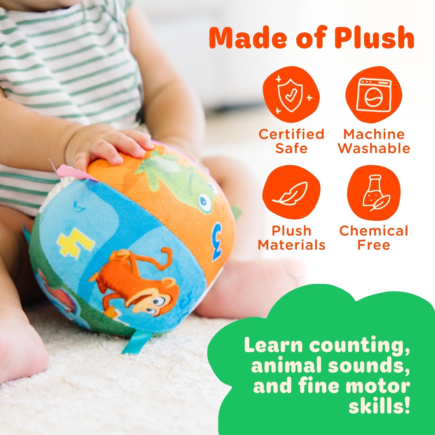 Hilariously Interactive Baby Ball