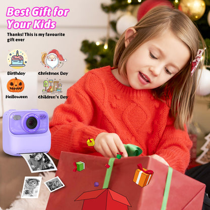 Upgrade Kids Camera Instant Print for Boys and Girls