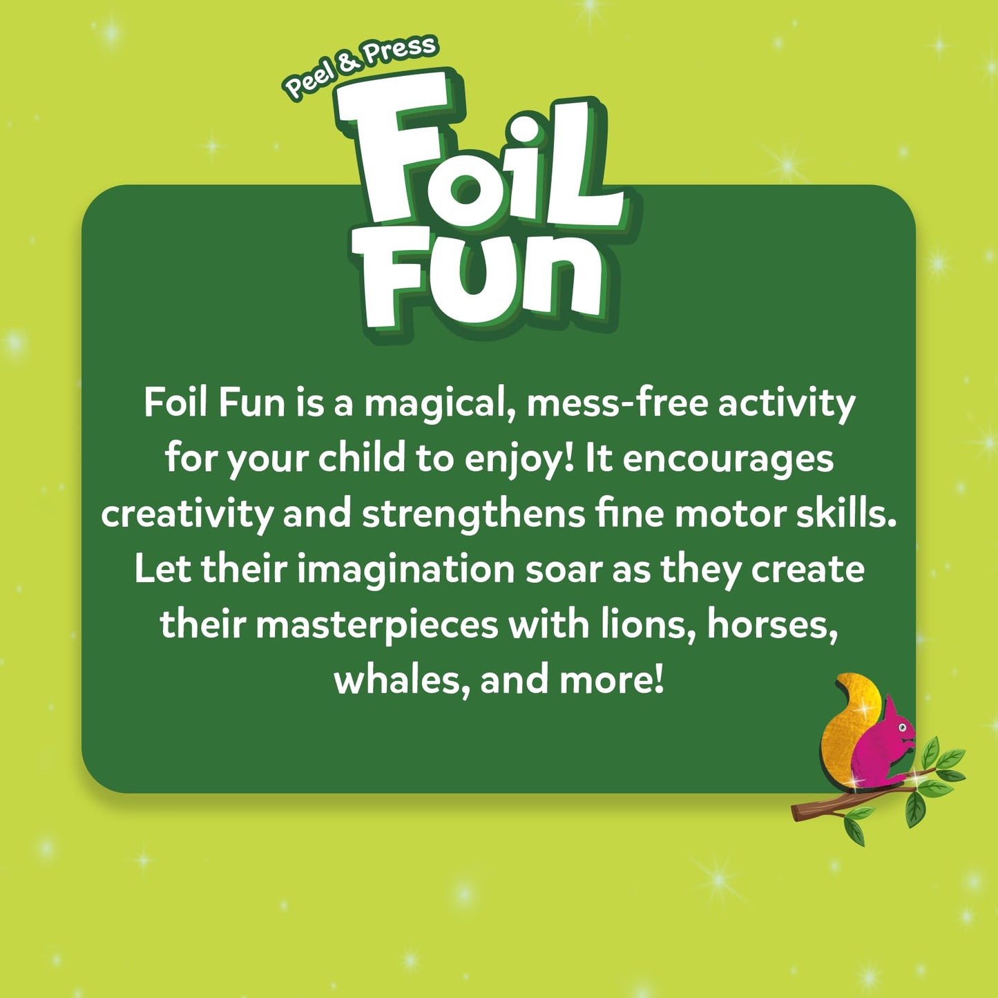 Skillmatics Foil Fun - Unicorns & Princesses, No Mess Art for Kids, Craft Kits & Supplies, DIY Creative Activity, Travel Toys, Gifts for Ages 4, 5, 6, 7, 8, 9
