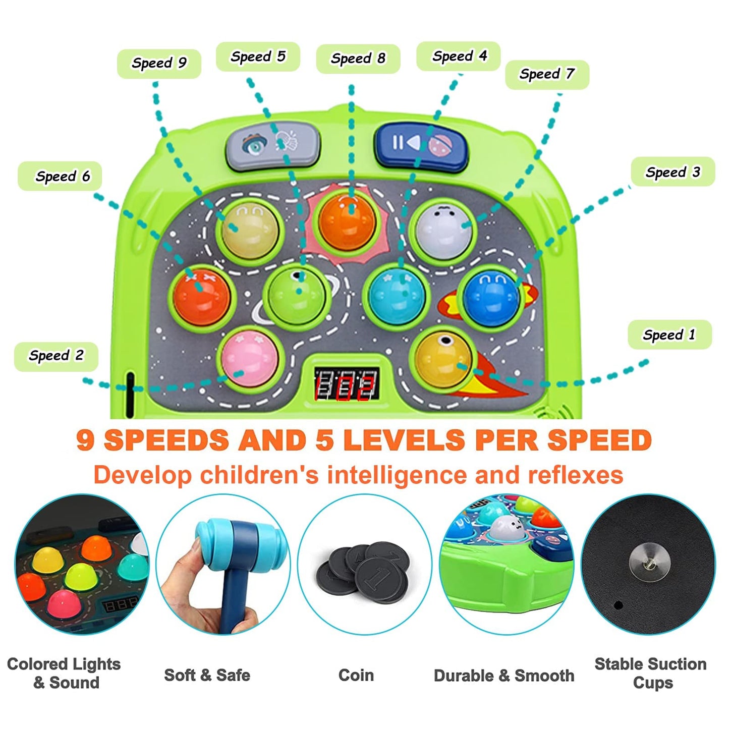 Whack Game Mole for Toddlers,