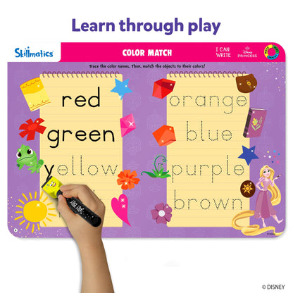 Skillmatics Search and Find Disney Princess Educational Game - Reusable Preschool Learning Activities, Perfect for Toddlers & Kids Who Love Toys, Art & Crafts, Gifts for Boys & Girls Ages 3, 4, 5, 6