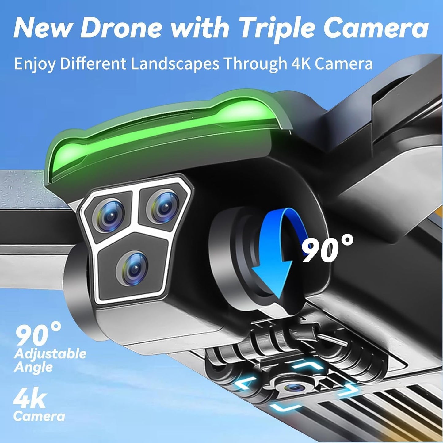 GPS Drone with 4K Camera for Adults