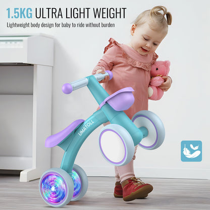 Colorful Lighting Baby Balance Bike Toys