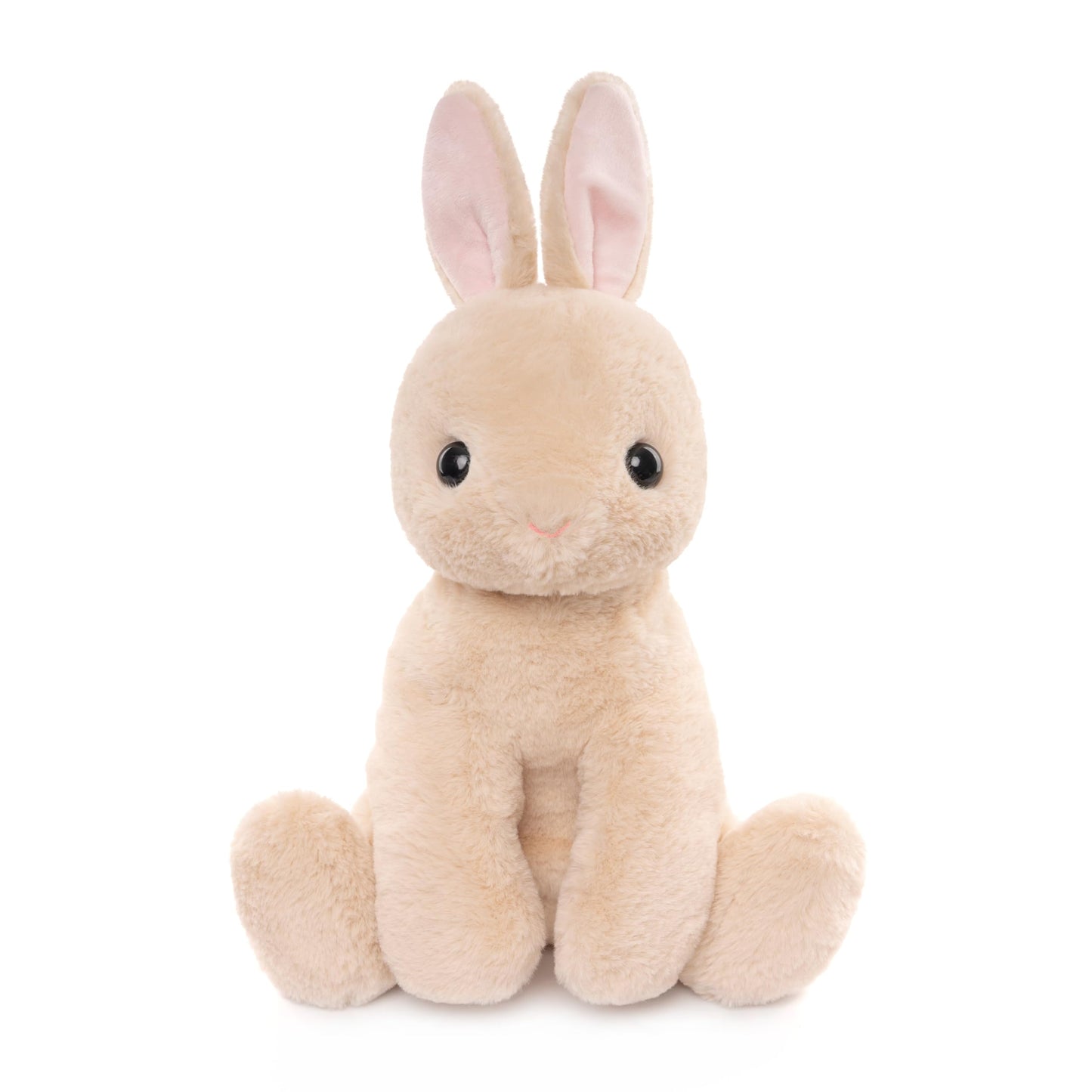 Beige Cream Bunny Rabbit Stuffed Animals Plush Toys for Kids Girls Boys Baby Birthday Bedtime Gift,17.7 inches