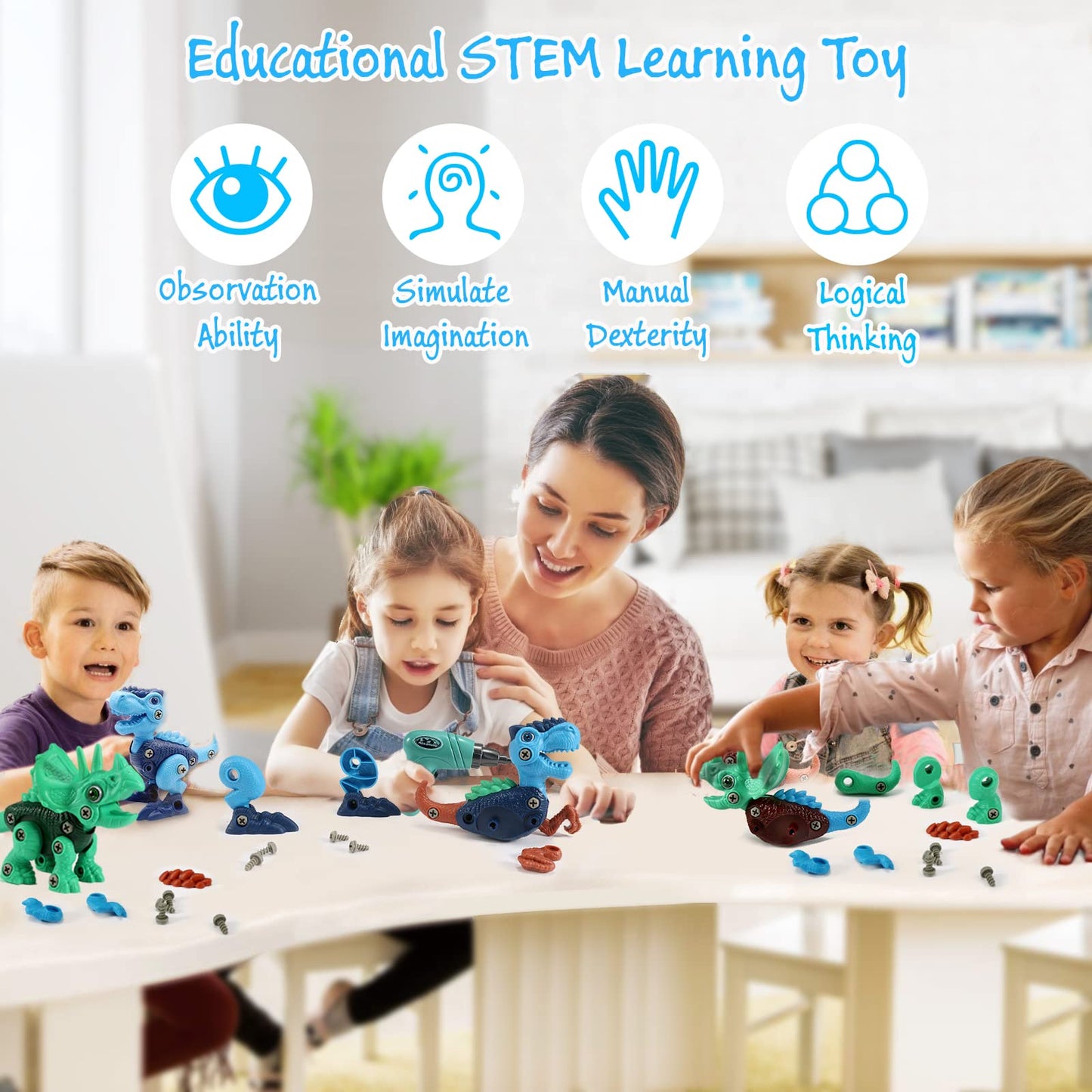 Dinosaur STEM Toys for Kids