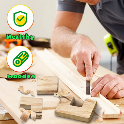 FFTROC Wooden Puzzles for Kids Ages 4-8 8-10 Thick Colorful 3D Russian Blocks and Brain Teaser Tangram Jigsaw STEM Intelligence Toys Educational Gift for Toddlers 3 4 5 6 7 Years Old Boys Girls