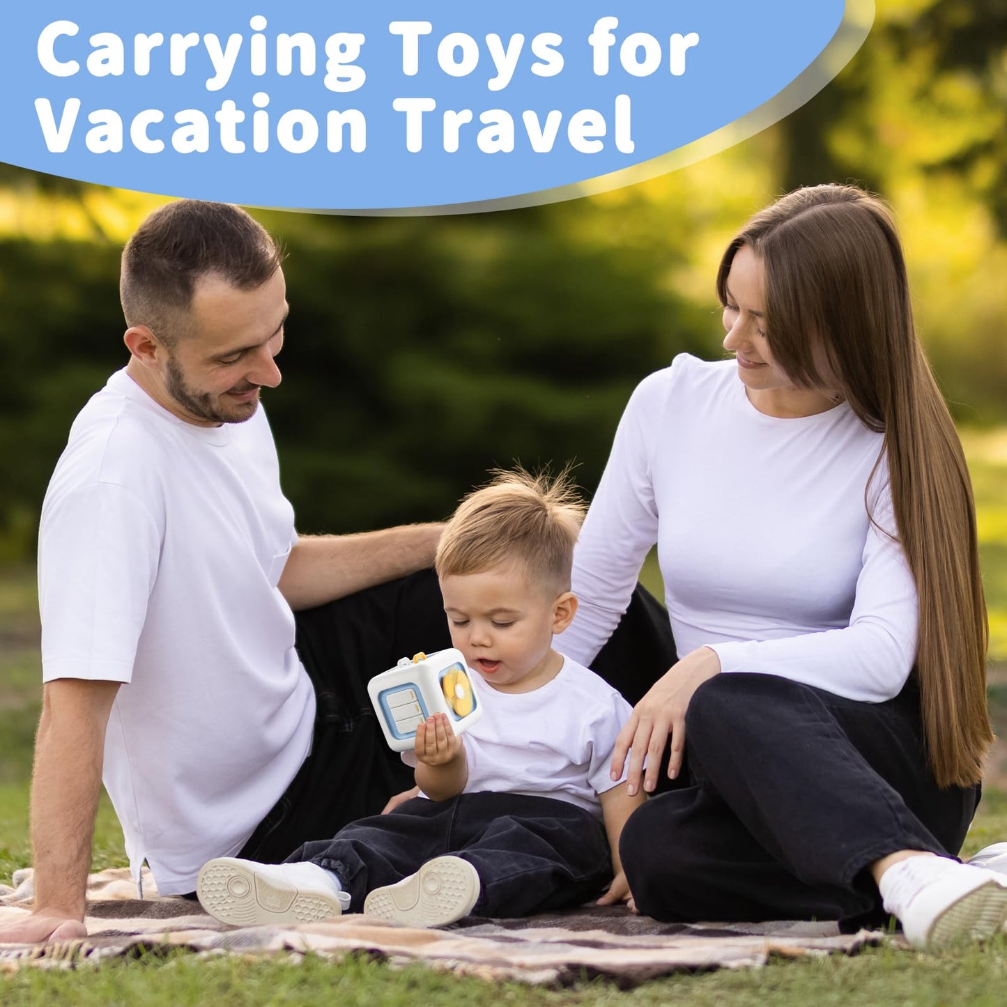 Busy Cube Toys for 1 Year Old Girl Gifts, Montessori for Baby Girl, Travel Sensory Toys for Toddlers 1-3, Learning Fine Motor Skills| 1st Birthday Girl Gifts 12 Months +