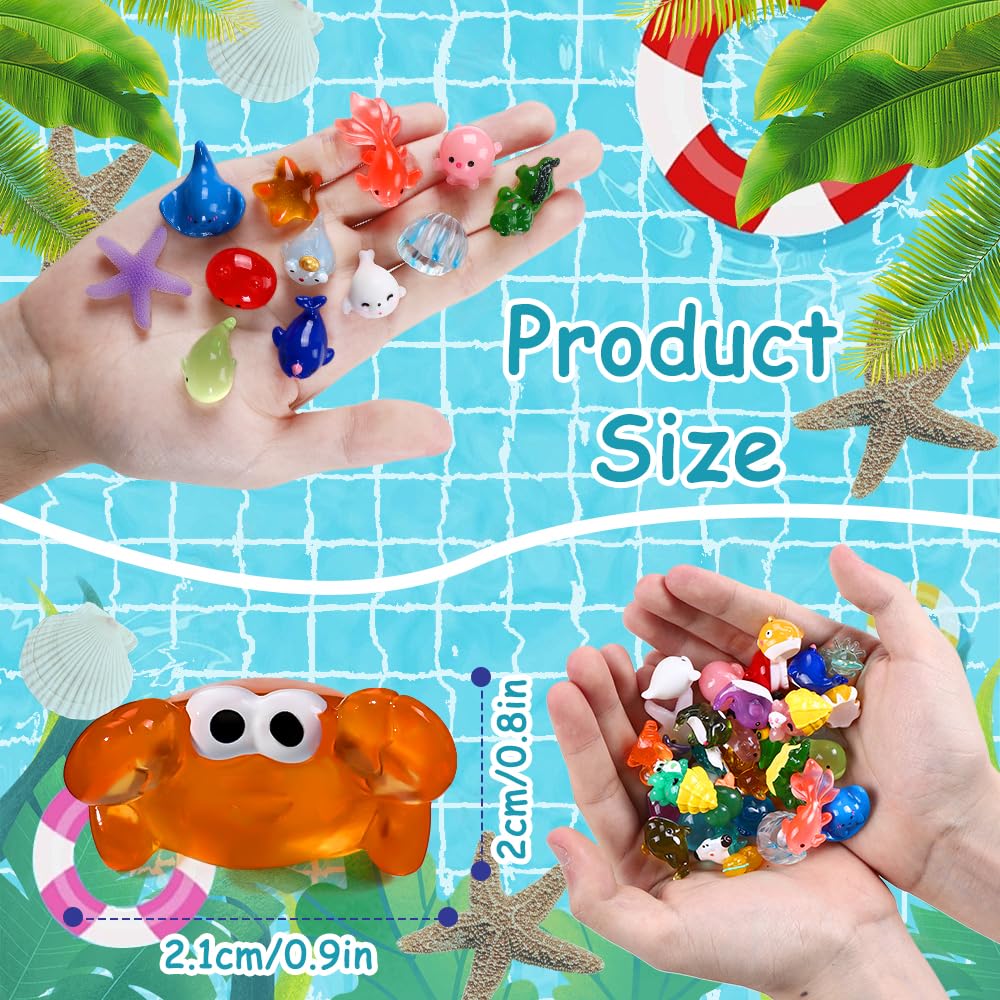 40pcs Mini Resin Animal 40 Styles