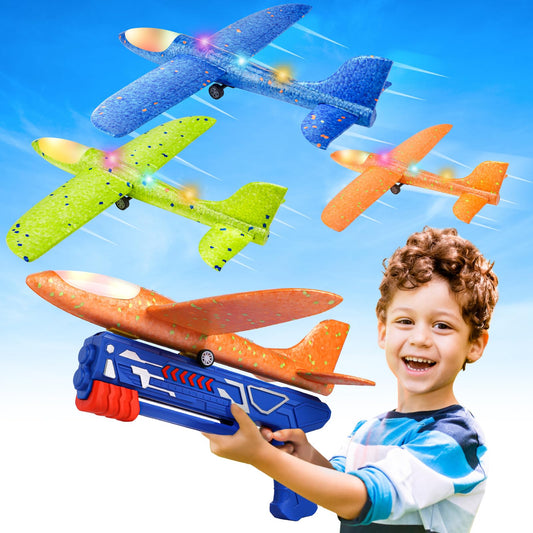 3 Pack Airplane Launcher Toys,