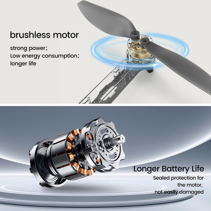 Brushless Motor Drone,90° Adjustable 4K