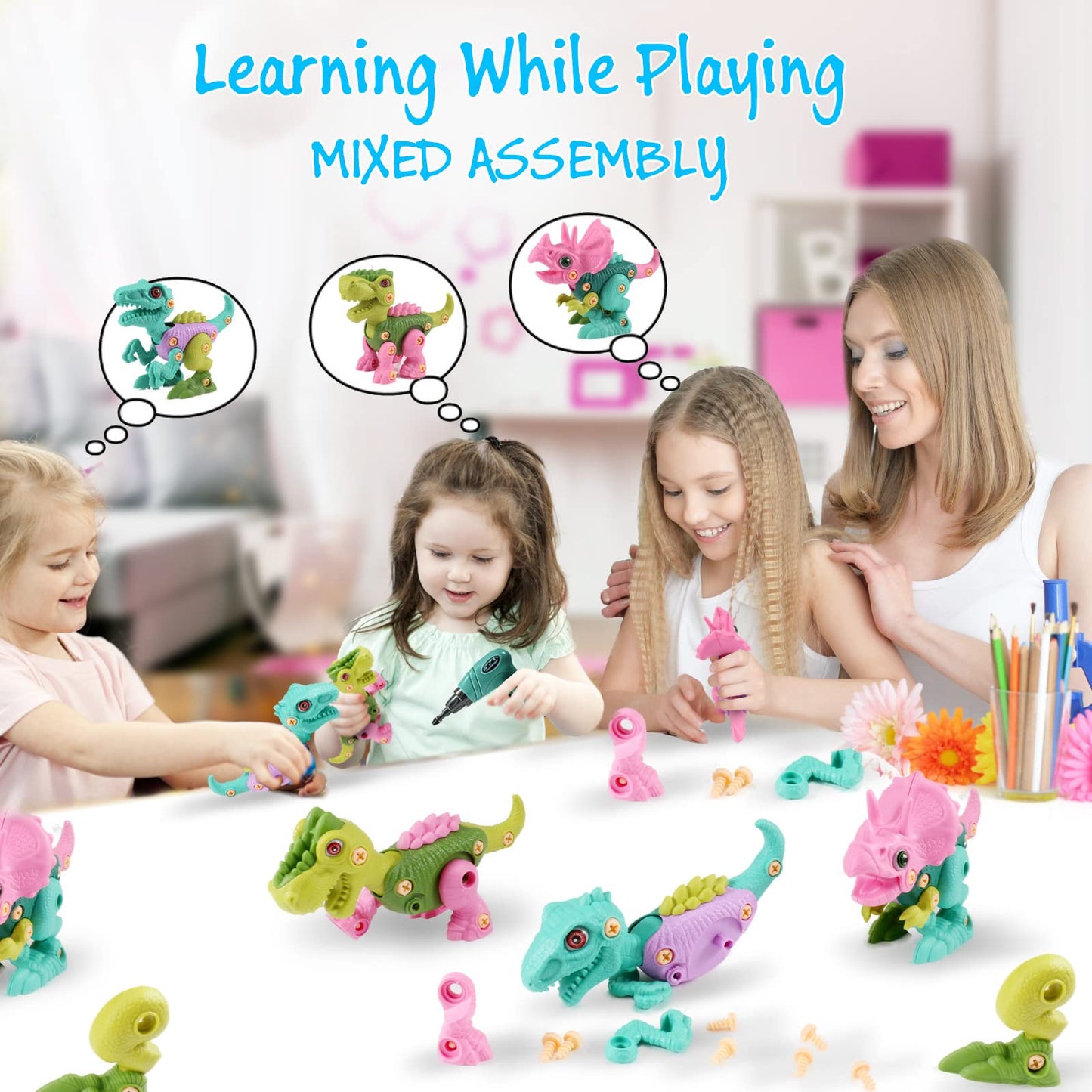 Dinosaur STEM Toys for Kids