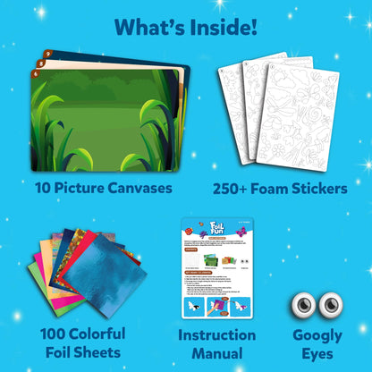 Skillmatics Foil Fun - Unicorns & Princesses, No Mess Art for Kids, Craft Kits & Supplies, DIY Creative Activity, Travel Toys, Gifts for Ages 4, 5, 6, 7, 8, 9