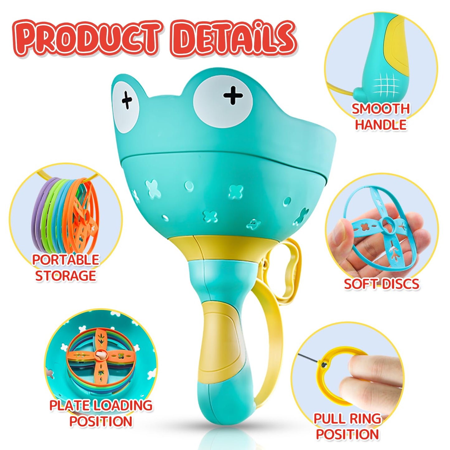 Outside Toys for Kids Ages 4-8 - Manual Capture Catching Game