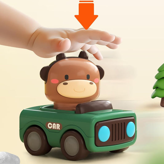 Press to Go Car Toys for Toddlers