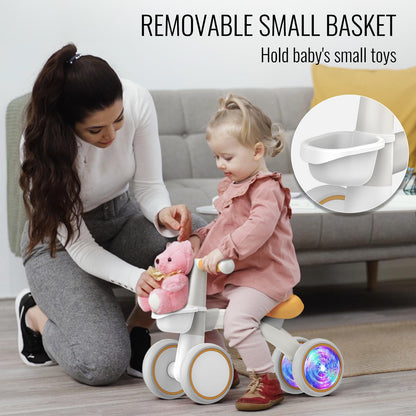 Colorful Lighting Baby Balance Bike Toys