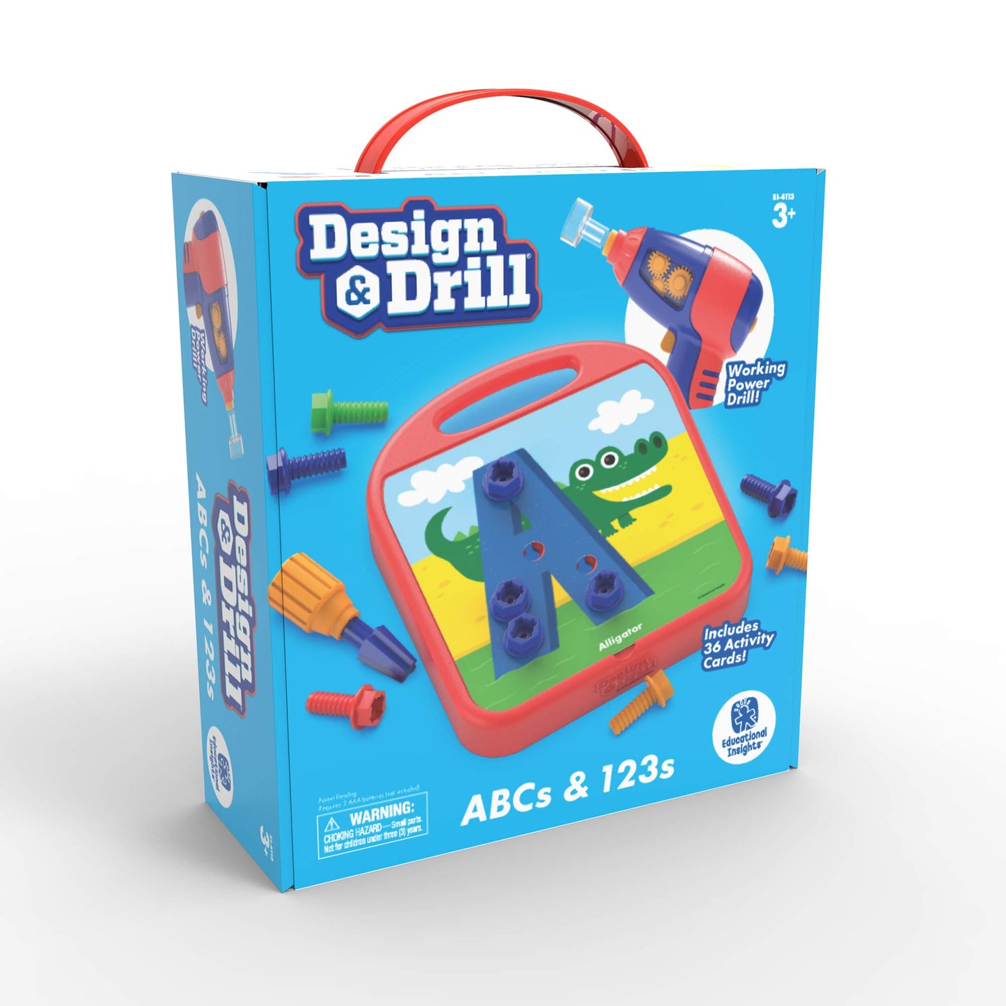 Educational Insights Design & Drill Construction Toys