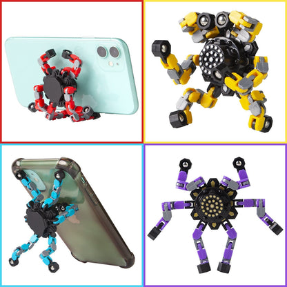 Transformable Fidget Spinners Set