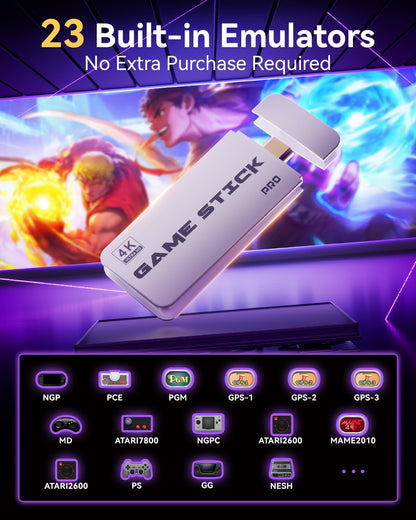 2025 Upgraded Retro Gaming Console Stick