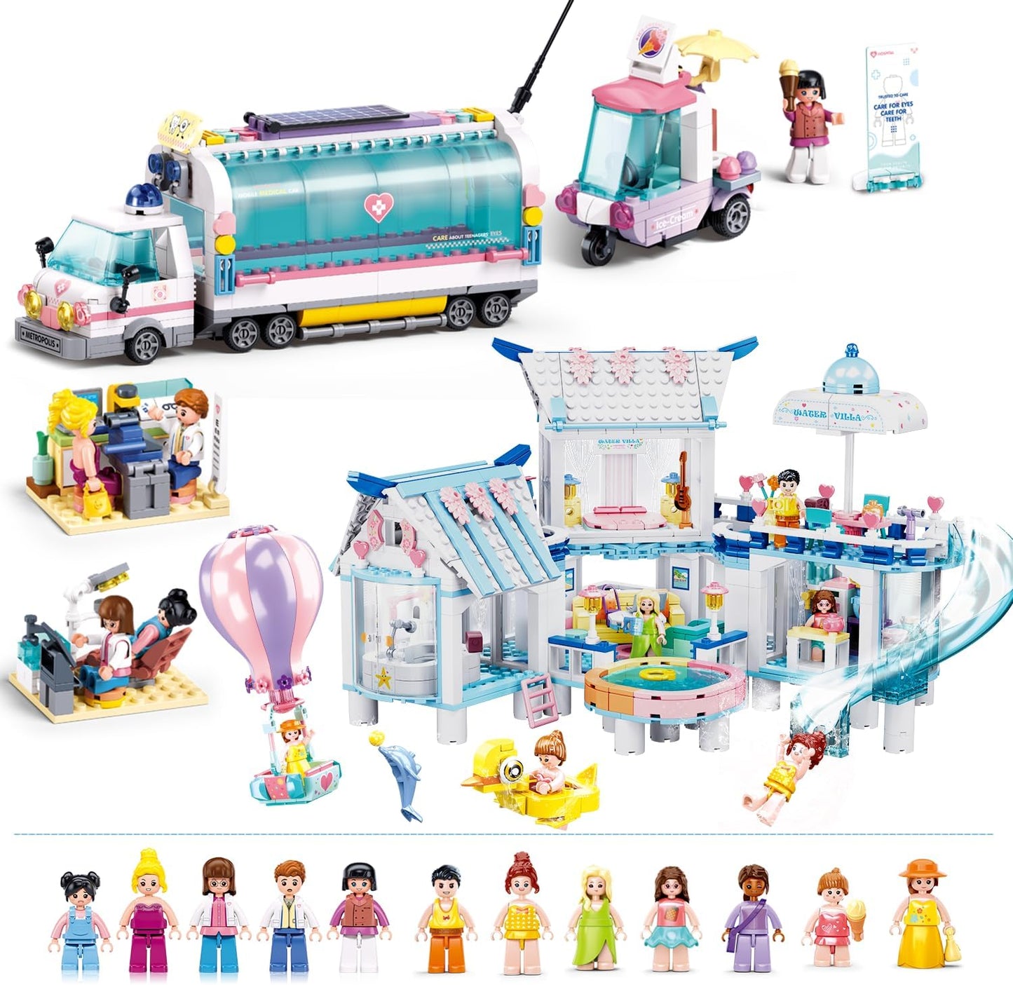 Friends Summer Villa & Mobile Clinic Combo