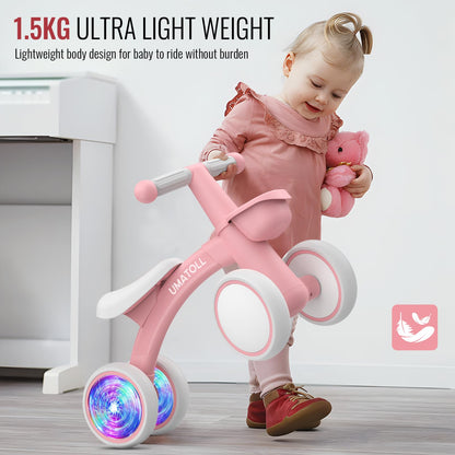 Colorful Lighting Baby Balance Bike Toys