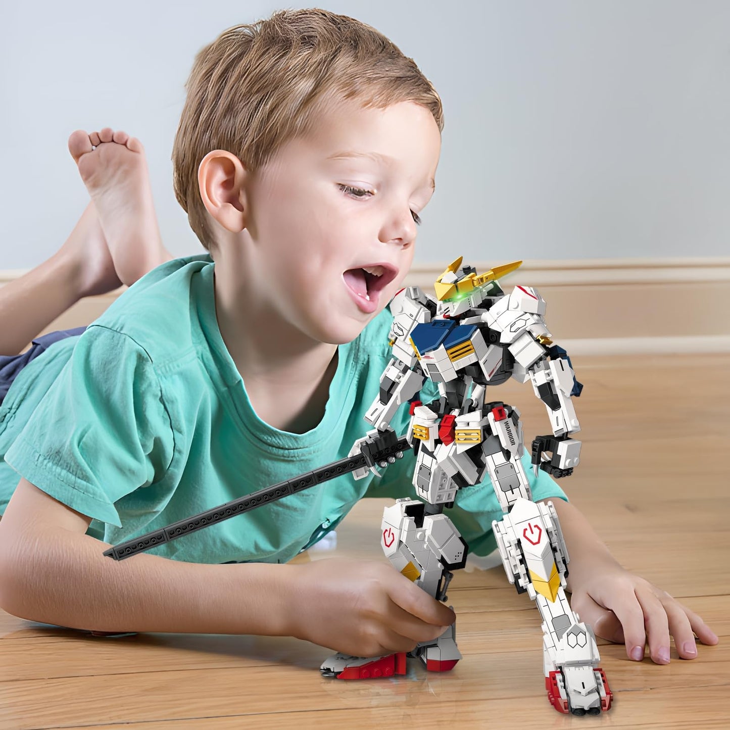 Transforming Robot Building Set for Adults, 2 in 1 City Warrior Mech & Fighter Jet Building Toy Model, 952 Pcs Creative Collectible Gift for Boys Kids 8-12