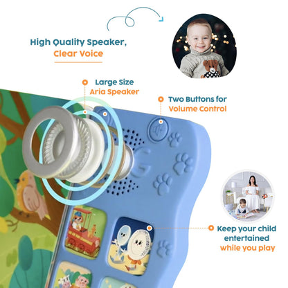 GO GO Creative Nursery Rhymes: Nursery Rhyme Books, Sound Books, 9 Songs, Musical Books for Toddlers 1-3, Talking Books for Toddlers 1-3, Music Books for Toddlers 1-3, Baby Music Book