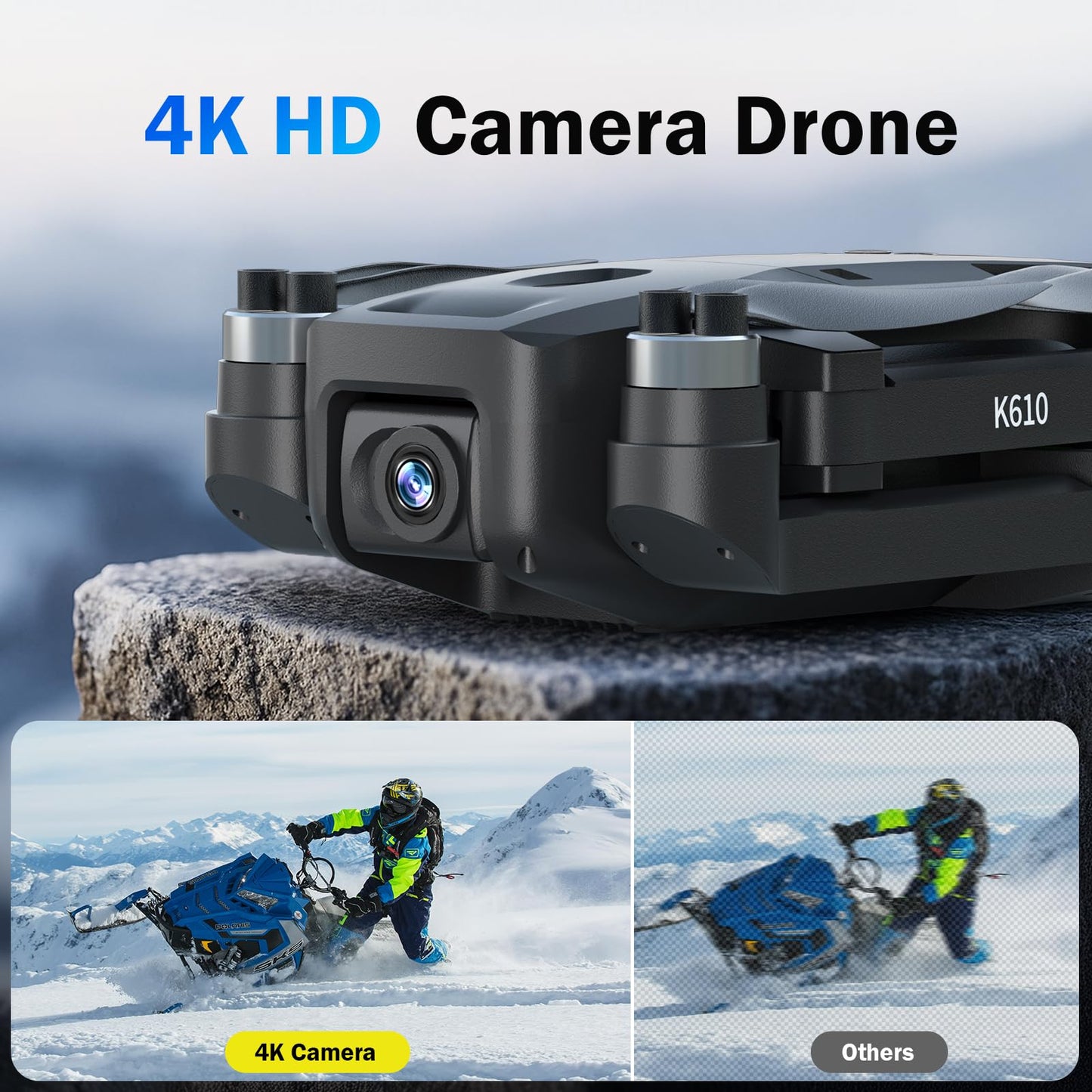 K610 GPS Drone with Camera for Adults 4K IMX