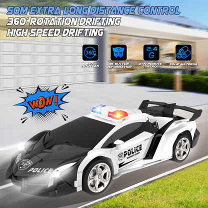 Transform Remote Control Car Toy for Kids