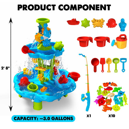 CozyBomB™ Water Table for Toddlers 3-5