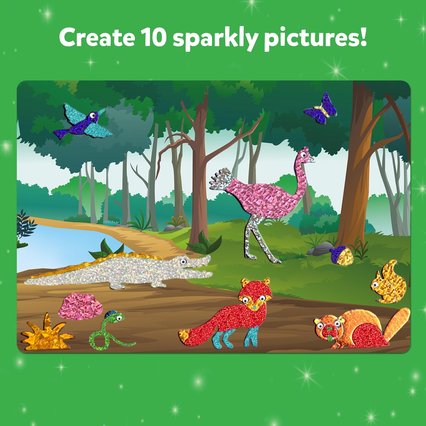 Skillmatics Foil Fun - Unicorns & Princesses, No Mess Art for Kids, Craft Kits & Supplies, DIY Creative Activity, Travel Toys, Gifts for Ages 4, 5, 6, 7, 8, 9