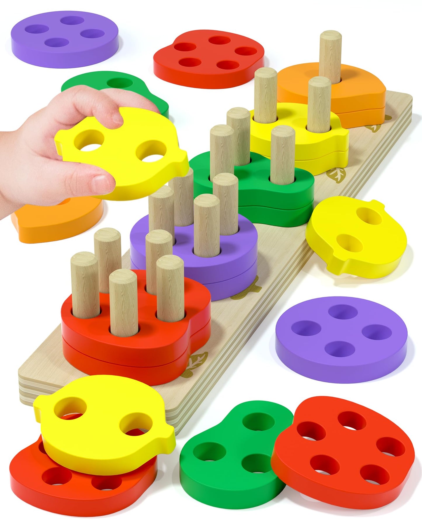 Montessori Toys for 1 2 3 Year Old Boy Girl