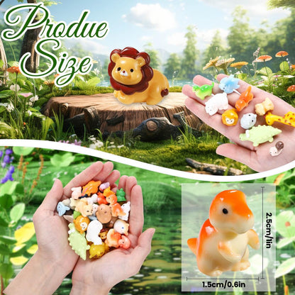 40pcs Mini Resin Animal 40 Styles
