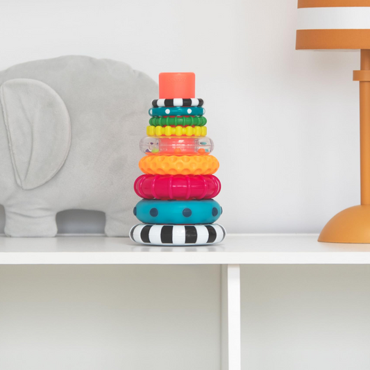 Sassy Stacks of Circles Stacking Ring Toys Set