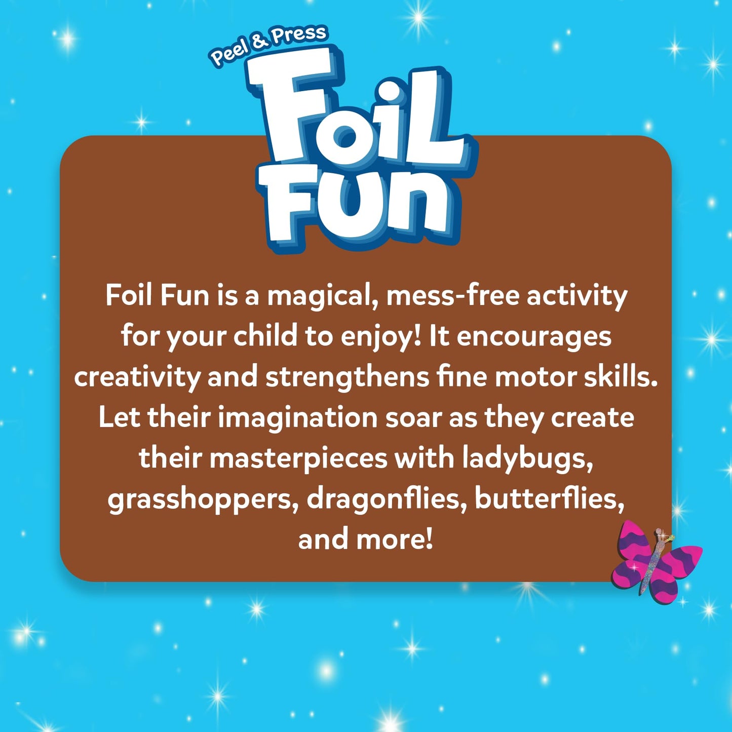 Skillmatics Foil Fun - Unicorns & Princesses, No Mess Art for Kids, Craft Kits & Supplies, DIY Creative Activity, Travel Toys, Gifts for Ages 4, 5, 6, 7, 8, 9