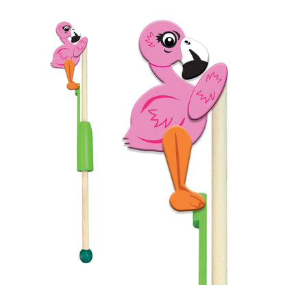 Giraffe from Deluxebase. Traditional Acrobatic Wooden Toy