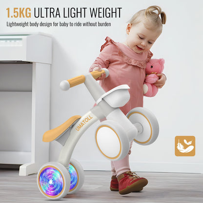 Colorful Lighting Baby Balance Bike Toys