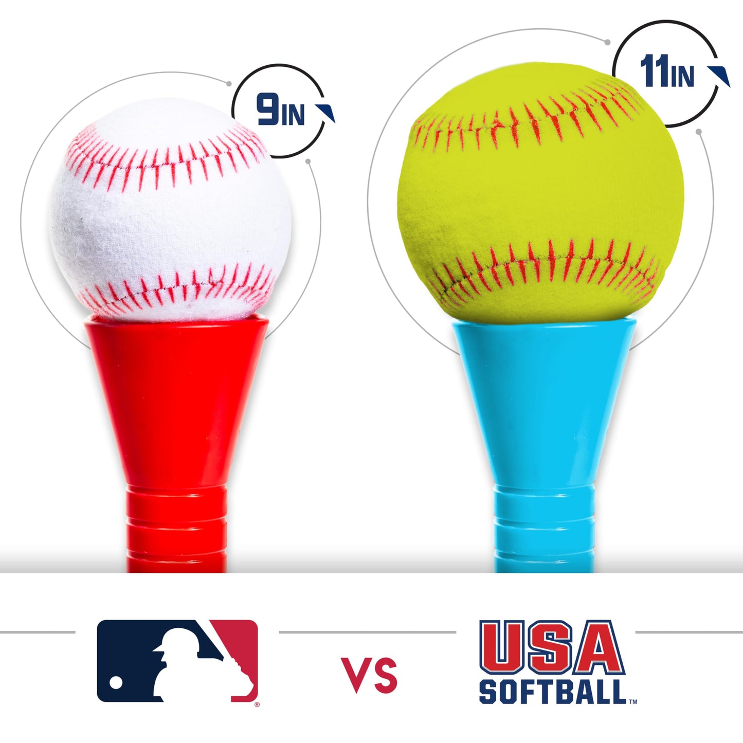 Baseball Batting Tee + Stand Set